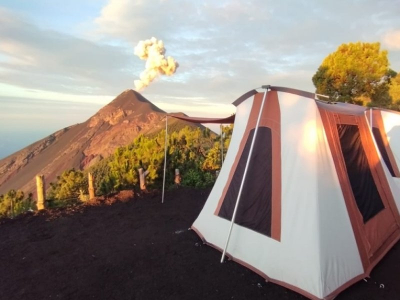 Acampamento Vulcão Acatenango