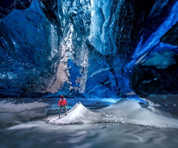 Cavernas de Gelo na Islândia