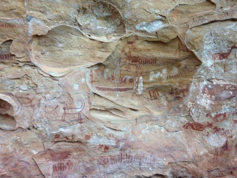 Pinturas rupestres da Serra da Capivara