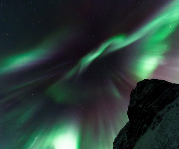 Aurora Boreal na Islândia