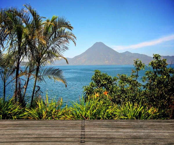 Lago Atitlán - Vulcão San Pedro