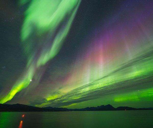 Aurora boreal - crédito: David Jensen - Jensen Midia - Visit Norway