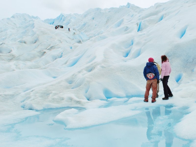 Opcional: caminhada sobre o gelo no Glaciar Perito Moreno
