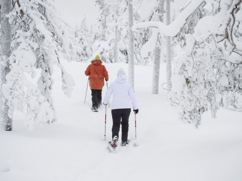 Caminhada na neve - photo Juho Kuva - Visit Rovaniemi