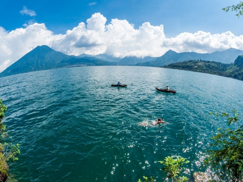 Lago Atitlán - crédito: Visit Guatemala (Maynor Mojangos) 
