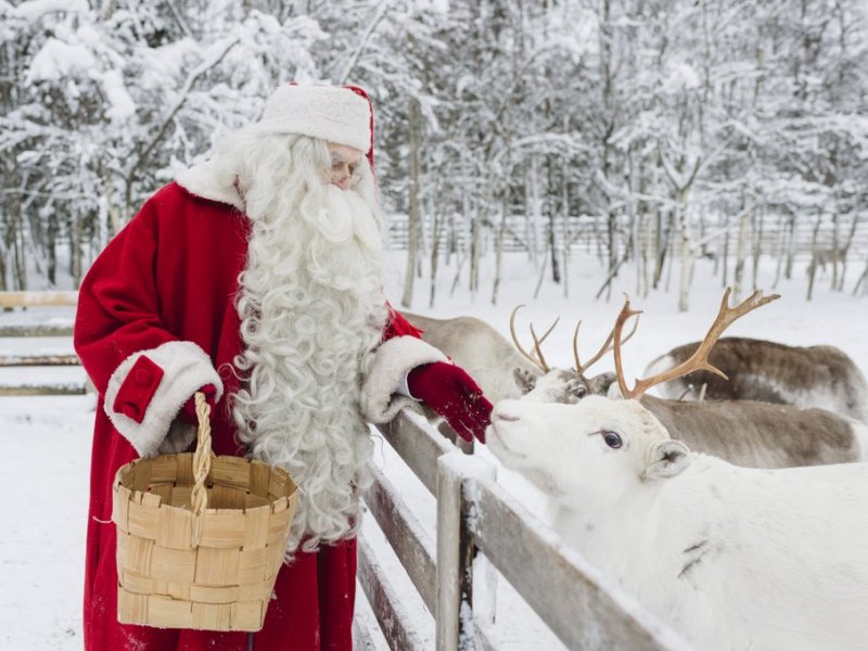 Papai Noel em Rovaniemi