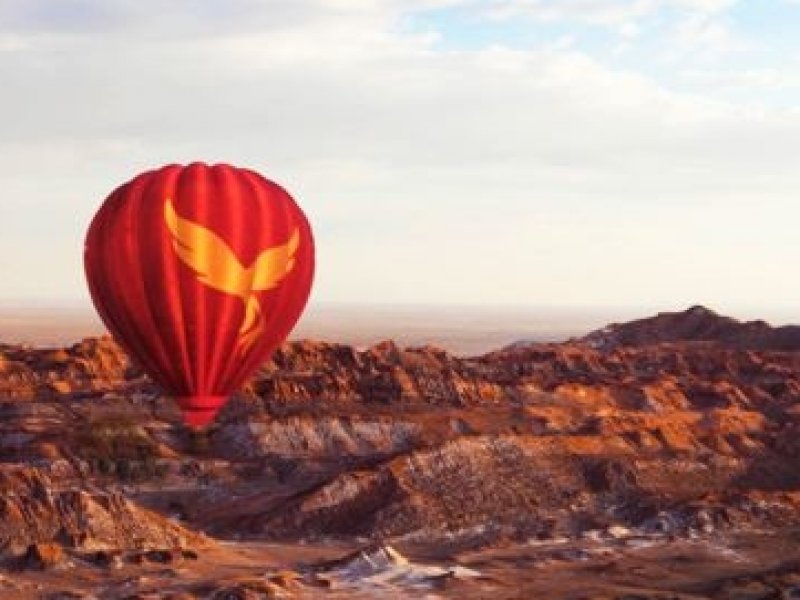 Tour Opcional - Nascer do Sol em Balão no Deserto de Atacama