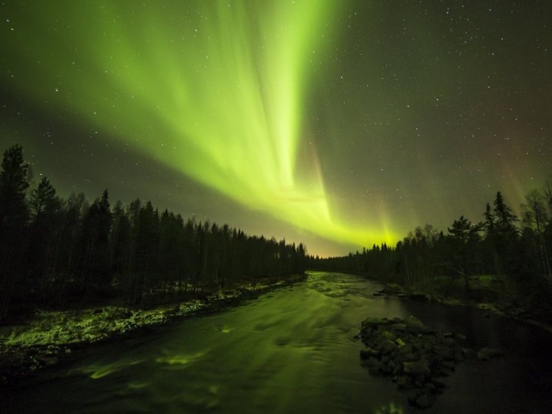 Aurora Boreal na Lapônia