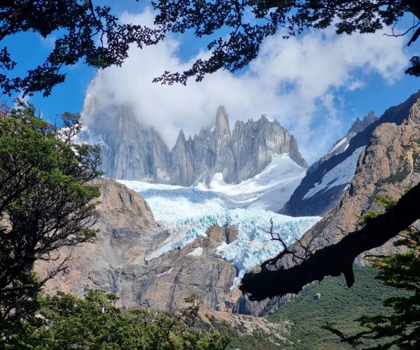 MIrador Glaciar Piedras Blancas