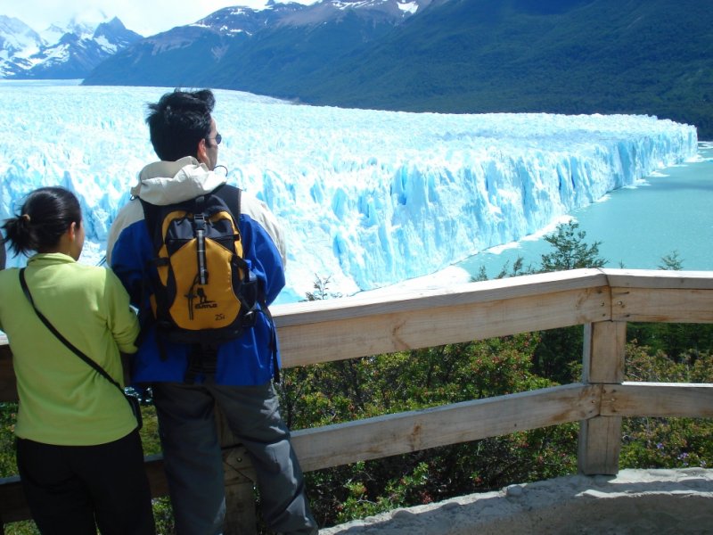 Mirantes Glaciar Perito Moreno - El Calafate - Foto: Claudia Ribeiro