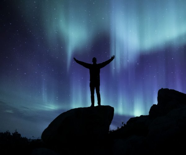 Aurora Boreal na Islândia