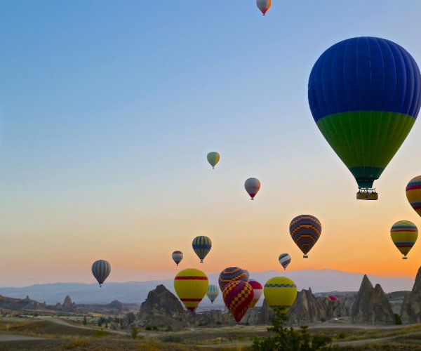 Balões na Capadócia