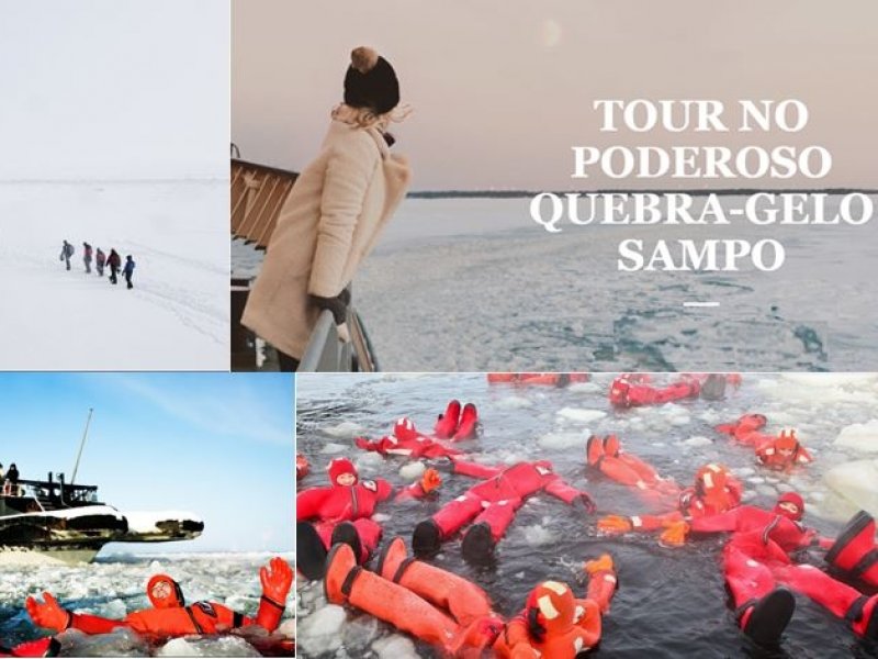 Finlandia - Quebra Gelo Sampo com Flutuação Gelo