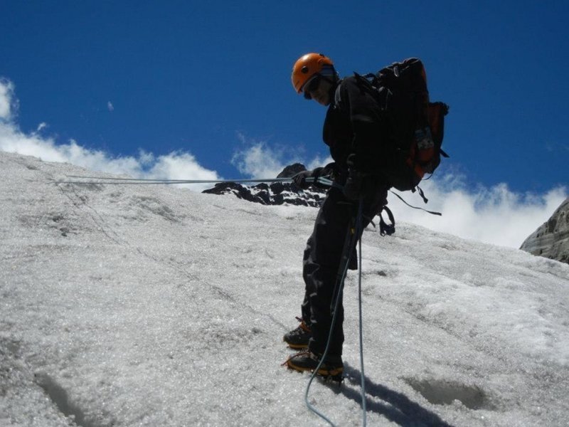 Curso de escalada em gelo e escalada do Huayna Potosi – Bolívia