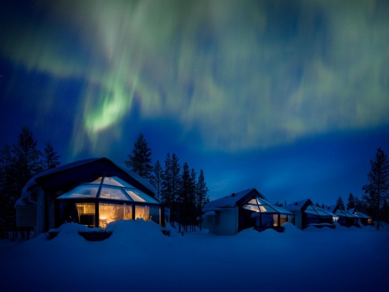 Aurora Boreal em Rovaniemi