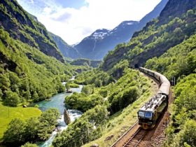 Noruega - Fiordes e Ferrovia Flåm
