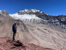 Argentina - Campo Base do Aconcágua – Plaza Argentina + Cerro Colorado